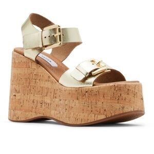 Steve Madden River Platform Wedge Sandal (Women) - 8M